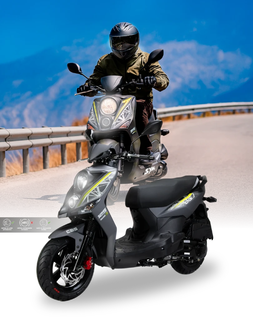 Inicio 1 noto scooter automatica sym crox